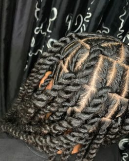 Invisible Locs: Waist Length