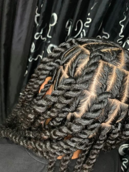 Invisible Locs: Waist Length